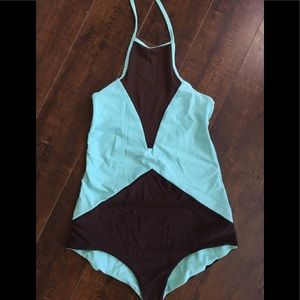 Khongboon one piece swimsuit Medium NWT